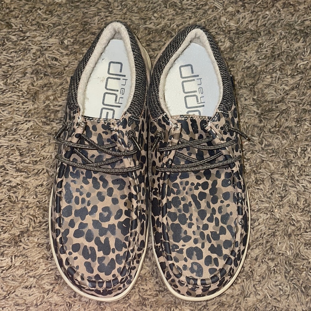 Hey Dude Leopard Print Flats